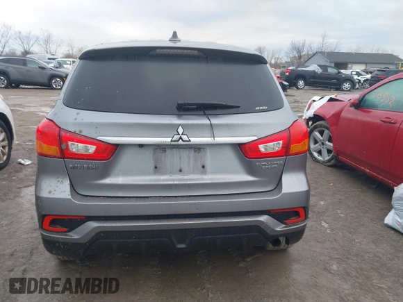 2018 Mitsubishi Outlander Sport ES 2.0 with VIN JA4AR3AU4JZ017680, listed as a IAAI auction lot 41652611 with 116,677 mi miles. Bid and sale history available at carsss.com. Image 16.