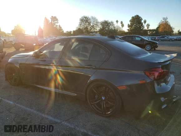 2016 BMW M3 with VIN WBS8M9C59G5D30991, listed as a Copart auction lot 72089932 with 75,583 mi miles. Bid and sale history available at carsss.com. Image 2.