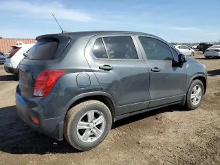 2019 Chevrolet Trax LS with VIN 3GNCJKSBXKL255143, listed as a Copart auction lot 48723885 with 79,430 mi miles and Salvage Title. Bid and sale history available at carsss.com. Image 3.