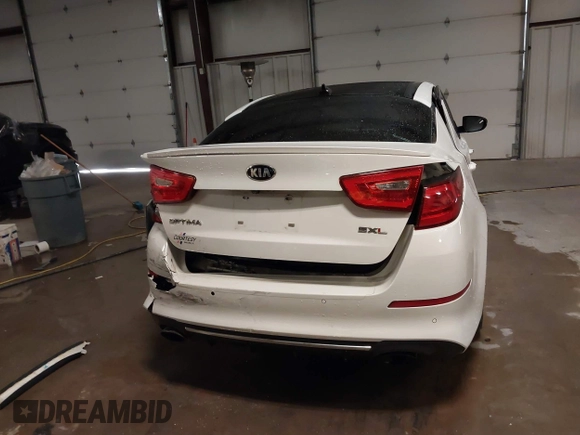 2015 Kia Optima SXL Turbo with VIN 5XXGR4A67FG395283, listed as a IAAI auction lot 41277314 with 171,473 mi miles and . Bid and sale history available at DreamBid. Image 17.