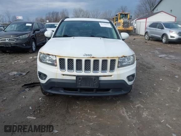 2015 Jeep Compass High Altitude Edition with VIN 1C4NJDEB6FD269920, listed as a IAAI auction lot 41709213 with 162,633 mi miles. Bid and sale history available at carsss.com. Image 13.