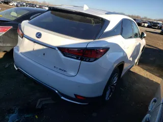 2021 Lexus RX with VIN 2T2JGMDA0MC057719, listed as a Copart auction lot 68402692 with 0 mi miles. Bid and sale history available at carsss.com. Image 3.
