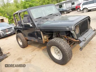 1999 Jeep Wrangler SE with VIN 1J4FY29P6XP446213, listed as a IAAI auction lot 42385000 with 242,228 mi miles and . Bid and sale history available at DreamBid. Image 1.