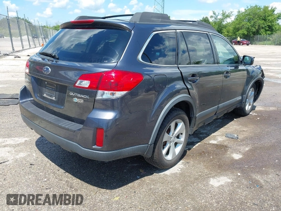 2013 Subaru Outback Premium with VIN 4S4BRCGCXD3302945, listed as a IAAI auction lot 42615095 with 137,113 mi miles and . Bid and sale history available at DreamBid. Image 4.