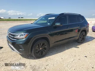 2022 Volkswagen Atlas SE with VIN 1V2KP2CA8NC511111, listed as a Copart auction lot 55669415 with 70,709 mi miles and Clean title. Bid and sale history available at DreamBid. Image 1.