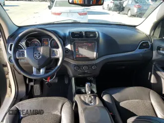 2015 Dodge Journey Crossroad with VIN 3C4PDCGG7FT614627, listed as a Copart auction lot 81808504 with 120,386 mi miles and Salvage Title. Bid and sale history available at DreamBid. Image 8.