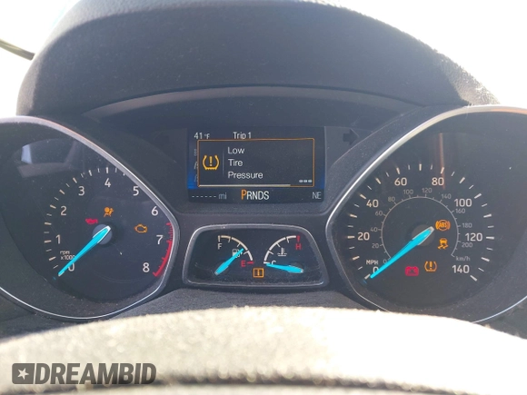 2017 Ford Escape SE with VIN 1FMCU0G97HUB82821, listed as a IAAI auction lot 41541484 with 134,088 mi miles. Bid and sale history available at carsss.com. Image 7.