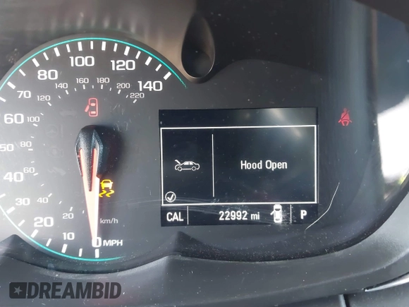 2022 Chevrolet Trax LT with VIN KL7CJPSM0NB561407, listed as a IAAI auction lot 41542090 with 22,992 mi miles. Bid and sale history available at carsss.com. Image 7.