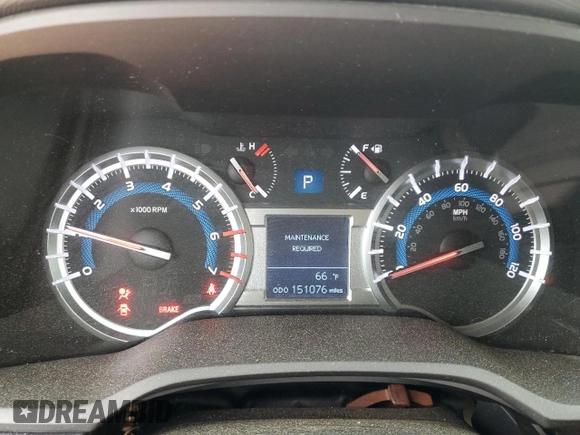 2014 Toyota 4Runner Limited with VIN JTEBU5JR8E5199697, listed as a Copart auction lot 53106685 with 151,076 mi miles and Salvage Title. Bid and sale history available at carsss.com. Image 9.