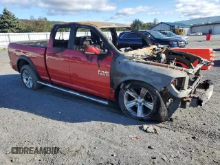 2013 Ram 1500 Sport with VIN 1C6RR7HT3DS599949, listed as a Copart auction lot 75317194 with Not provided miles and Salvage title. Bid and sale history available at DreamBid. Image 4.