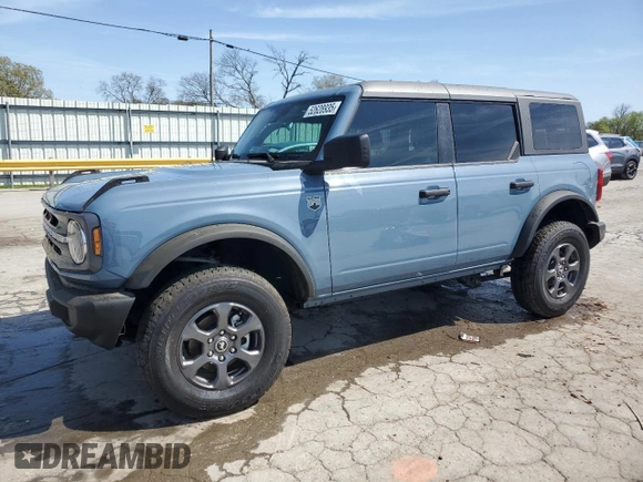 2024 Ford Bronco Big Bend with VIN 1FMDE7BH5RLA99341, listed as a Copart auction lot 52628935 with 15,919 mi miles and Salvage title. Bid and sale history available at DreamBid. Image 1.
