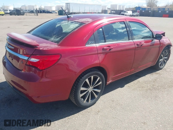 2012 Chrysler 200 Touring with VIN 1C3CCBBG7CN307980, listed as a IAAI auction lot 41866983 with 71,652 mi miles. Bid and sale history available at carsss.com. Image 4.
