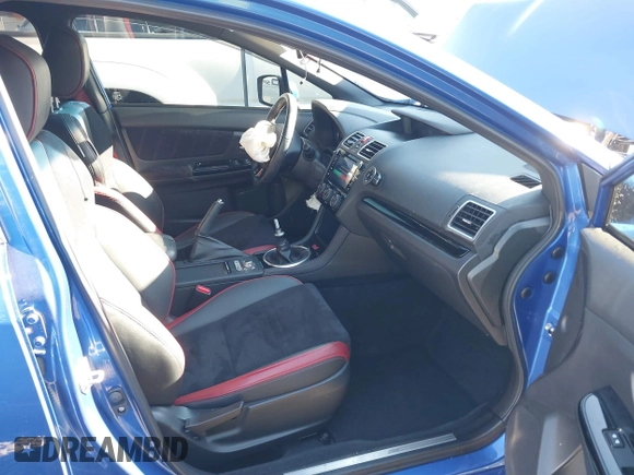2021 Subaru WRX STI with VIN JF1VA2S6XM9815409, listed as a IAAI auction lot 41413955 with 18,077 mi miles. Bid and sale history available at carsss.com. Image 5.