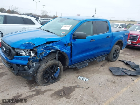2022 Ford Ranger XL with VIN 1FTER4EH4NLD16380, listed as a IAAI auction lot 41450842 with 28,533 mi miles. Bid and sale history available at carsss.com. Image 17.