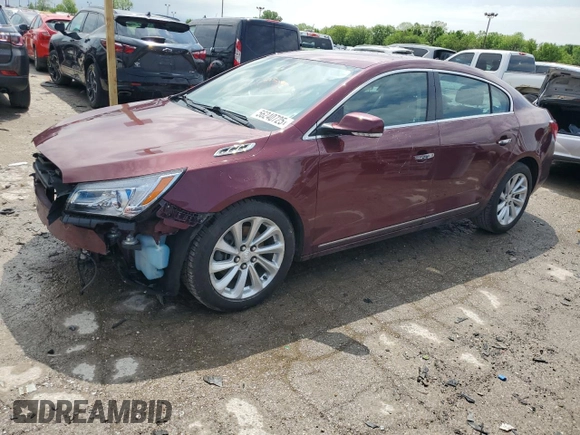2014 Buick LaCrosse Leather с VIN 1G4GB5G34EF305958, выставлен на аукционе Copart как лот 56240725 с пробегом 92 233 миль миль и Списание • Salvage title. История ставок и продаж доступна на DreamBid. Изображение 1.