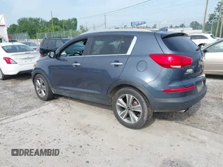 2014 Kia Sportage SX with VIN KNDPC3A6XE7661835, listed as a IAAI auction lot 42480503 with 184,235 mi miles and . Bid and sale history available at DreamBid. Image 3.