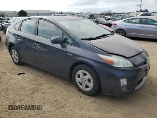 2010 Toyota Prius II with VIN JTDKN3DU4A0040818, listed as a Copart auction lot 53469145 with Not Provided miles and Clean Title. Bid and sale history available at DreamBid. Image 4.