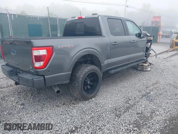 2021 Ford F-150 XL with VIN 1FTEW1EP8MKD00329, listed as a IAAI auction lot 42879314 with 74,403 mi miles and . Bid and sale history available at DreamBid. Image 4.