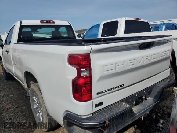 2023 Chevrolet Silverado 1500 Work Truck with VIN 3GCNAAED5PG302071, listed as a Copart auction lot 48370655 with 12,704 mi miles and Salvage Title. Bid and sale history available at carsss.com. Image 2.