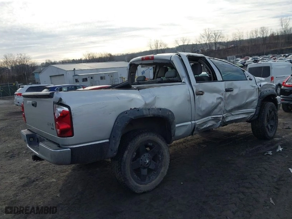 2007 Dodge Ram 1500 Laramie with VIN 1D7HU18207S116967, listed as a IAAI auction lot 41649477 with 135,672 mi miles. Bid and sale history available at carsss.com. Image 4.