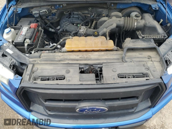2015 Ford F-150 XL with VIN 1FTEX1C89FFD11232, listed as a Copart auction lot 58752915 with 185,065 mi miles and Salvage title. Bid and sale history available at DreamBid. Image 11.