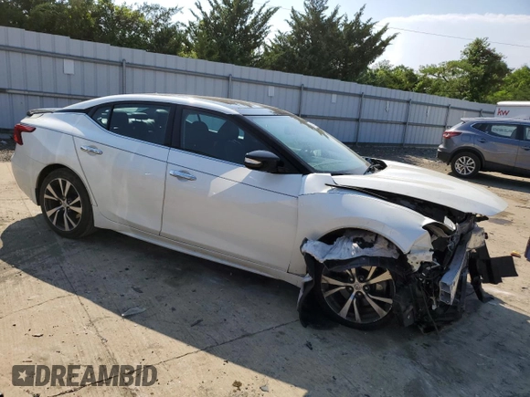 2017 Nissan Maxima SL with VIN 1N4AA6AP1HC376982, listed as a Copart auction lot 62592025 with 62,123 mi miles and Salvage title. Bid and sale history available at DreamBid. Image 4.