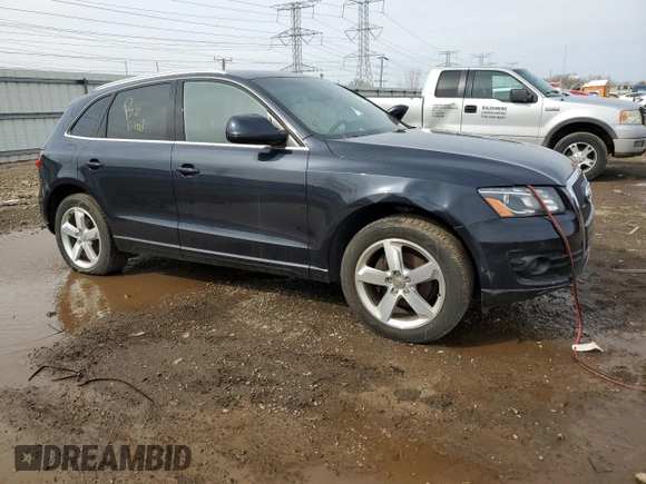2012 Audi Q5 2.0T Premium Plus with VIN WA1LFAFP6CA133201, listed as a Copart auction lot 49817515 with 0 mi miles and Salvage Title. Bid and sale history available at carsss.com. Image 4.