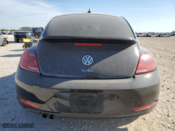 2019 Volkswagen Beetle S with VIN 3VWFD7AT6KM710887, listed as a Copart auction lot 82988474 with 0 mi miles and Salvage Title. Bid and sale history available at carsss.com. Image 6.
