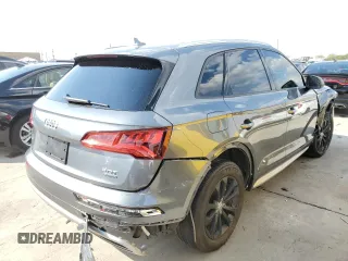 2018 Audi Q5 Premium with VIN WA1ANAFY1J2018676, listed as a Copart auction lot 62463232 with 69,554 mi miles. Bid and sale history available at carsss.com. Image 4.