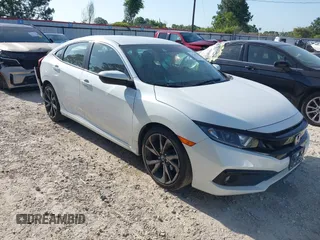 2019 Honda Civic Sport with VIN 2HGFC2F80KH539437, listed as a IAAI auction lot 42258535 with 73,293 mi miles and . Bid and sale history available at DreamBid. Image 1.