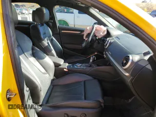 2017 Audi S3 Premium Plus with VIN WAUB1GFF0H1060289, listed as a Copart auction lot 65101602 with 41,163 mi miles. Bid and sale history available at carsss.com. Image 5.
