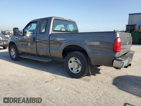 2008 Ford F-250 XL with VIN 1FTSX20Y68EA78514, listed as a Copart auction lot 57050805 with 219,657 mi miles and Clean title. Bid and sale history available at DreamBid. Image 2.