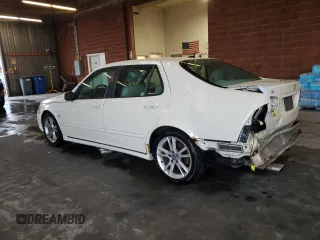 2007 Saab 9-5 with VIN YS3ED49G373525363, listed as a Copart auction lot 45061035 with 158,535 mi miles and Salvage Title. Bid and sale history available at carsss.com. Image 2.
