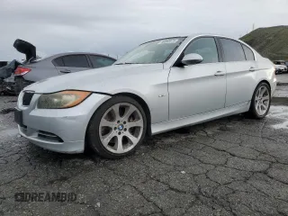 2007 BMW 3 Series 335i with VIN WBAVB73527KY60722, listed as a Copart auction lot 48382075 with 164,453 mi miles and Salvage Title. Bid and sale history available at carsss.com. Image 1.