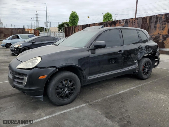 2008 Porsche Cayenne S with VIN WP1AB29P98LA53539, listed as a Copart auction lot 53736175 with 160,208 mi miles and Salvage Title. Bid and sale history available at carsss.com. Image 1.