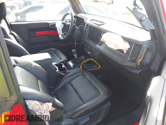 2024 Ford Bronco with VIN 1FMDE9AHXRLA24986, listed as a IAAI auction lot 41710504 with 3,538 mi miles and . Bid and sale history available at DreamBid. Image 5.