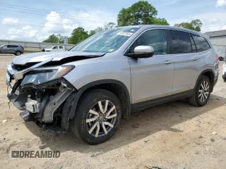 2022 Honda Pilot EX-L z VIN 5FNYF6H51NB090708, wystawiony jako Copart lot #54861895 z przebiegiem 141 280 mil mil oraz Szkoda całkowita • Salvage title. Historia ofert i sprzedaży dostępna na DreamBid. Obrazek 1.