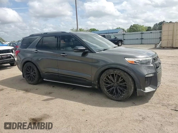 2020 Ford Explorer Platinum with VIN 1FM5K8HC5LGA34794, listed as a Copart auction lot 51812355 with Not provided miles and Salvage title. Bid and sale history available at DreamBid. Image 12.