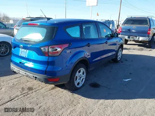 2017 Ford Escape S with VIN 1FMCU0F76HUC01536, listed as a IAAI auction lot 41504326 with 101,908 mi miles. Bid and sale history available at carsss.com. Image 4.
