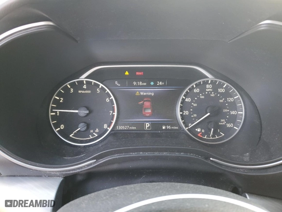 2017 Nissan Maxima SV with VIN 1N4AA6AP7HC454469, listed as a Copart auction lot 45038905 with 130,527 mi miles and Salvage Title. Bid and sale history available at carsss.com. Image 9.