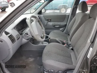 2002 Hyundai Accent GL with VIN KMHCG45C72U269610, listed as a Copart auction lot 80362953 with 89,481 mi miles and Salvage Title. Bid and sale history available at carsss.com. Image 7.