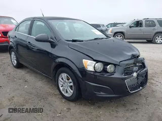 2013 Chevrolet Sonic LT with VIN 1G1JC5SB2D4246093, listed as a IAAI auction lot 41504226 with 132,272 mi miles and . Bid and sale history available at DreamBid. Image 1.