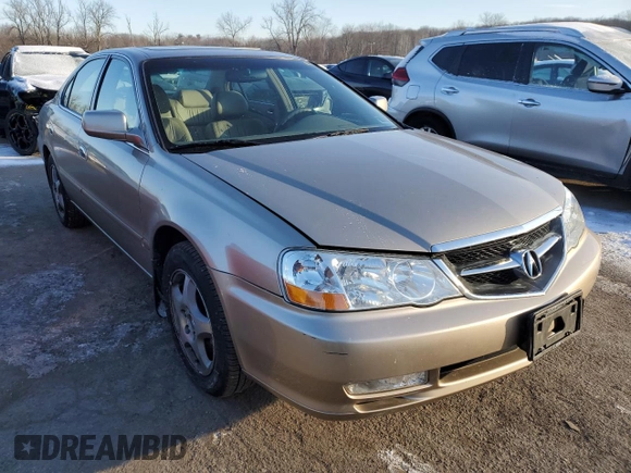 2003 Acura TL with VIN 19UUA56693A081698, listed as a Copart auction lot 42183725 with 73,351 mi miles and Clean Title. Bid and sale history available at carsss.com. Image 4.