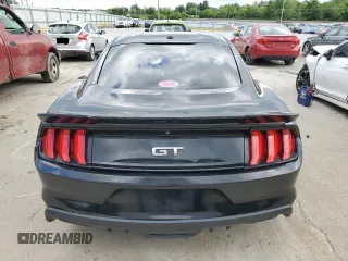 2015 Ford Mustang GT with VIN 1FA6P8CF7F5317859, listed as a Copart auction lot 57721495 with 125,668 mi miles and Salvage title. Bid and sale history available at DreamBid. Image 6.