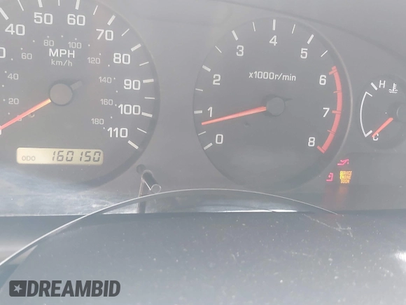 2001 Nissan Frontier SE with VIN 1N6ED26Y41C340090, listed as a IAAI auction lot 42422088 with 160,150 mi miles and . Bid and sale history available at DreamBid. Image 7.