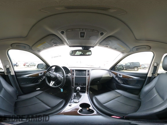 2018 Infiniti Q50 3.0t SPORT with VIN JN1EV7AR1JM440366, listed as a IAAI auction lot 41468676 with 89,065 mi miles. Bid and sale history available at carsss.com. Image 19.
