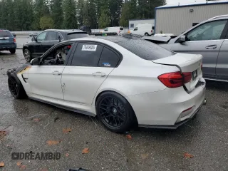 2017 BMW M3 with VIN WBS8M9C59H5G83684, listed as a Copart auction lot 78449483 with 0 mi miles. Bid and sale history available at carsss.com. Image 2.
