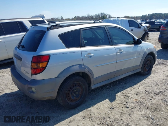 2005 Pontiac Vibe with VIN 5Y2SL63835Z447008, listed as a IAAI auction lot 41499369 with 148,204 mi miles and . Bid and sale history available at DreamBid. Image 4.