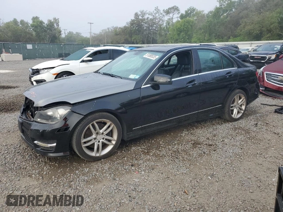 2013 Mercedes-Benz C 300 Sport with VIN WDDGF8AB9DR293254, listed as a Copart auction lot 51088535 with 131,314 mi miles and Salvage Title. Bid and sale history available at DreamBid. Image 1.