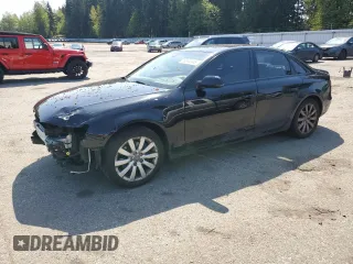 2014 Audi A4 Premium with VIN WAUBFAFL6EN009467, listed as a Copart auction lot 53894905 with 110,273 mi miles and Salvage Title. Bid and sale history available at carsss.com. Image 1.